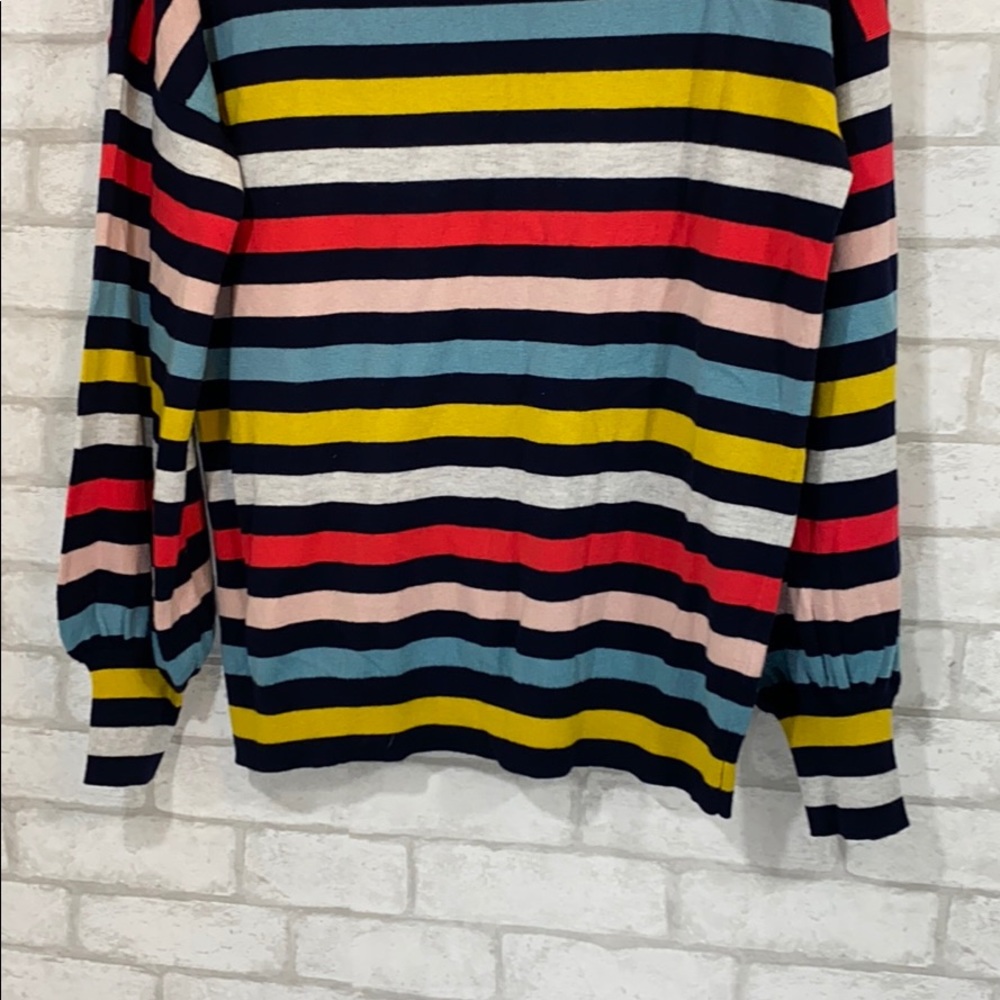 Boden stripe wool blend pullover sweater small - Picture 6 of 12